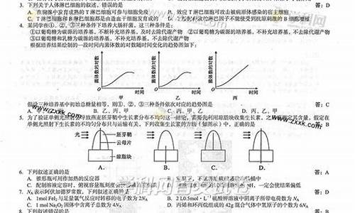 2014高考理综北京卷_2014年北京高