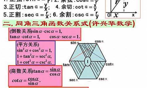 高考三角函数题型及解题方法_高考三角函数