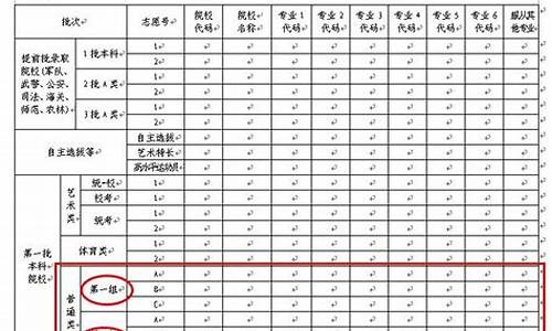 高考志愿第一志愿填_高考志愿第一志愿填报是否转其他专业选的否