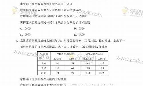 2017天津高考理综,2017天津高考科目