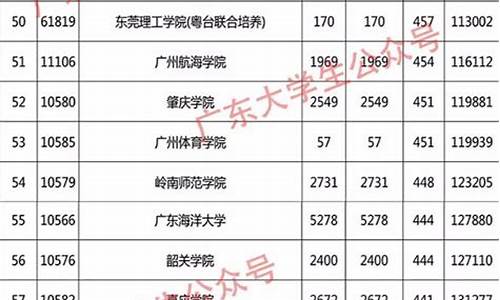 广东的本科大学排名及分数线_广东本科大学排行榜及分数线