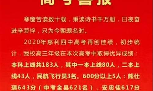 2021年慈考状元,慈利2017高考