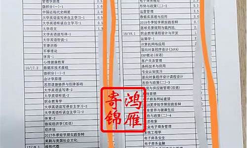 在校期间成绩单加盖公章,加盖公章的本科成绩单