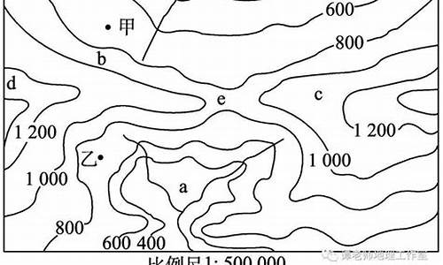 高考地理等值线选择题真题-高考地理等值线
